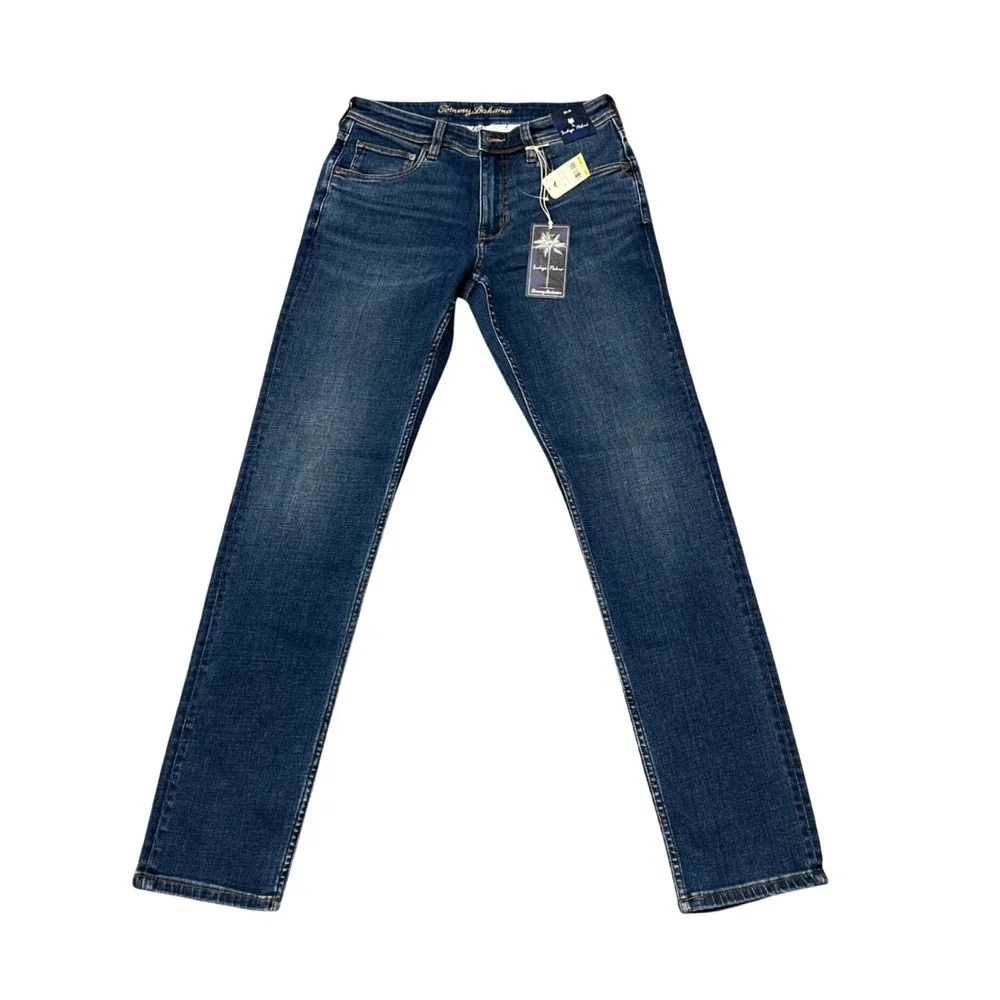 Tommy Bahama Indigo Palms Jeans Mens 30x34 Medium Indigo Wash ST124495 NEW